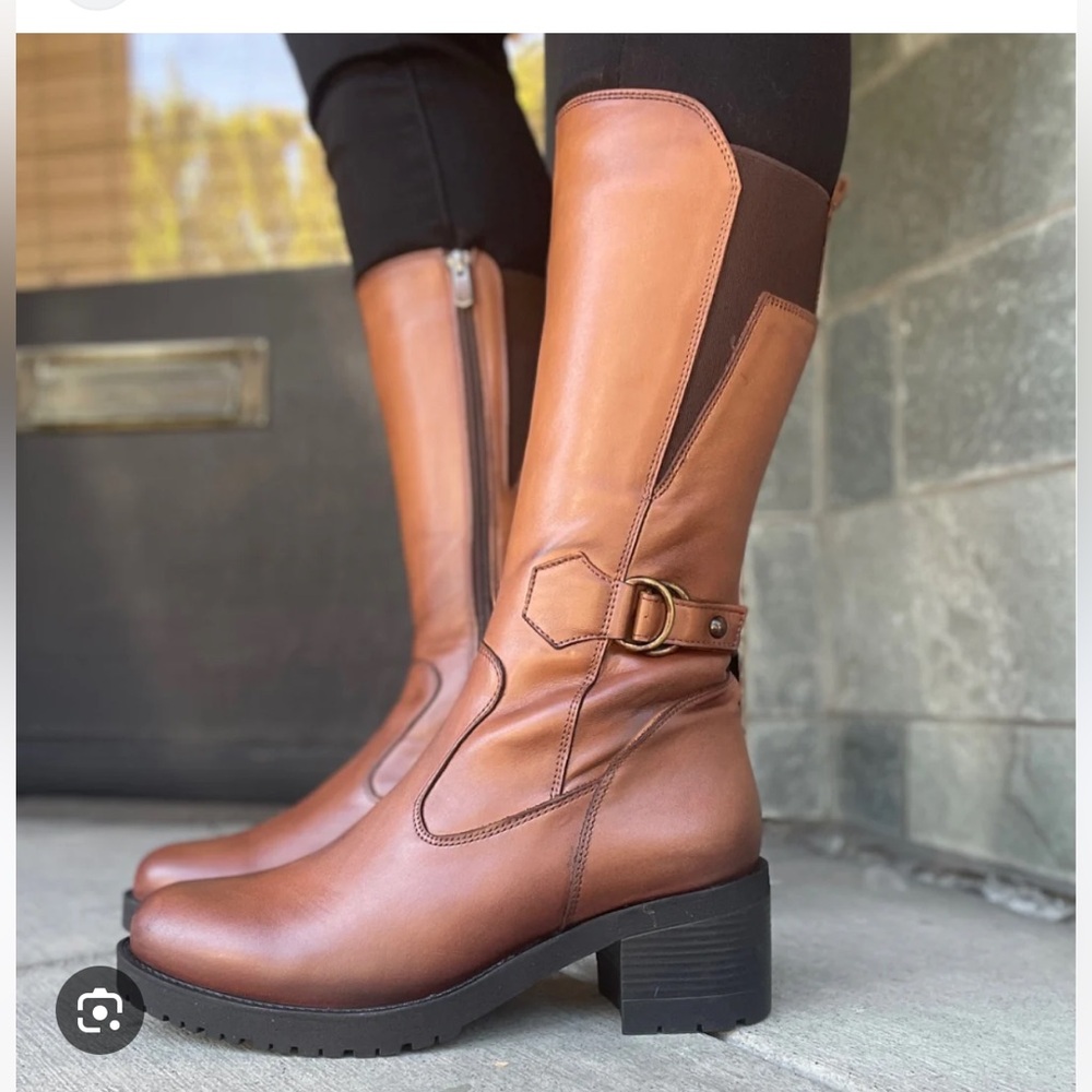 Mago Paula Brown Boots, new 38